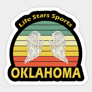 Oklahoma Retro Sticker